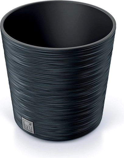 Cvetlični lonec FURU Round 25 cm antracit