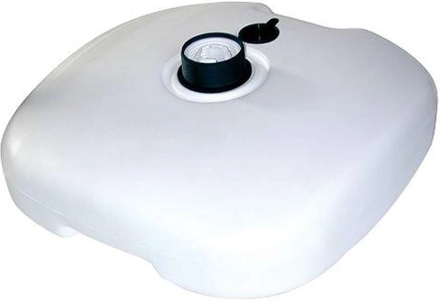 Plastično stojalo za sončnik, belo