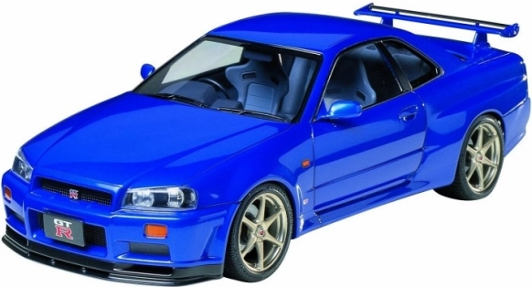 Plastični model avtomobila Nissan Skyline GT‑R V