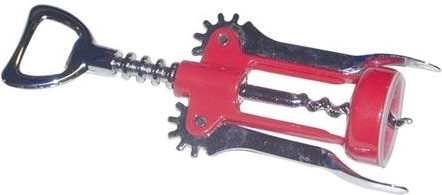 Krilo odpirač za vino UNIPEX, kovinski, 15,5 cm