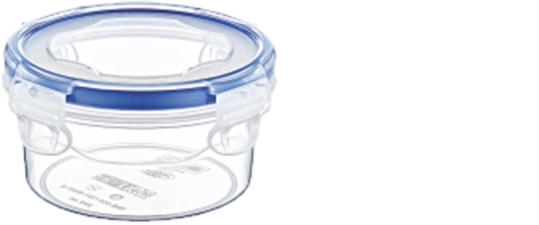 Okrogla plastična posoda Saver Box 0,25 l