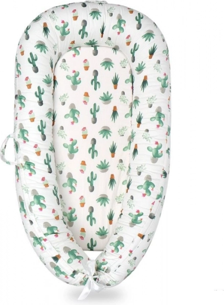 Otroško gnezdece 90 × 50 cm – vzorec kaktusi
