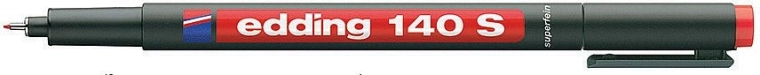 Permanentni označevalnik edding 140 S rdeč