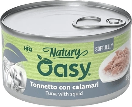 Oasy Natury mehki žele – tuna s lignji 85 g
