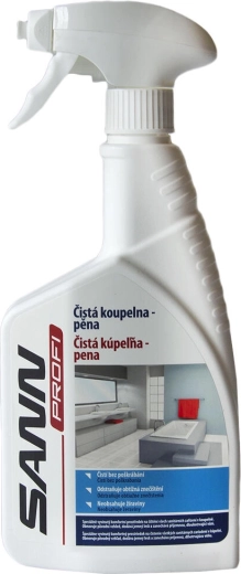 SANN PROFI čistilo Čista kopalnica pena 500 ml
