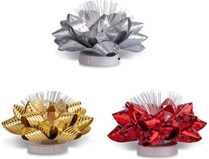 Svetleči darilni trak z LED, vključno z baterijami (3 različice)