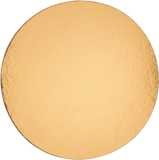 Tanka zlata podloga za torto Ø 26 cm (1 kos)