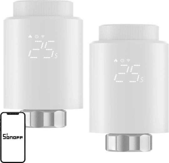 Termostatska glava Sonoff ZigBee TRVZB (2 kosa)