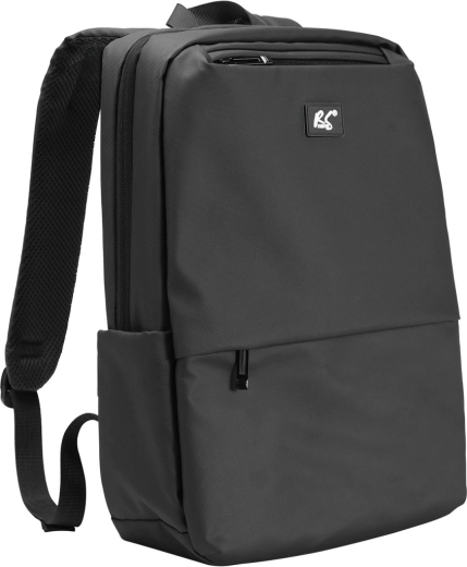 NanoRS Waterproof Laptop Backpack for 15.6-Inch Laptops, Black