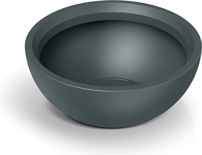 MOLIO bowl mešani cvetlični lonec 60 cm grafit