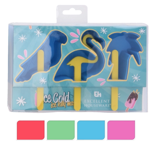 Plastični kalupi za lučke z živalskimi motivi, 3 kosi