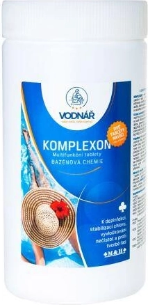 Multifunkcionalne tablete za bazen KOMPLEXON 1,4 kg VODNAR