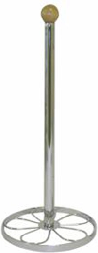 Stojalo za papirnate brisače z leseno kroglico, 34 × 14 cm