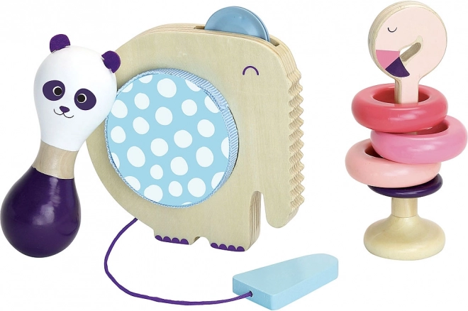 Vilac lesena glasbena set za otroke