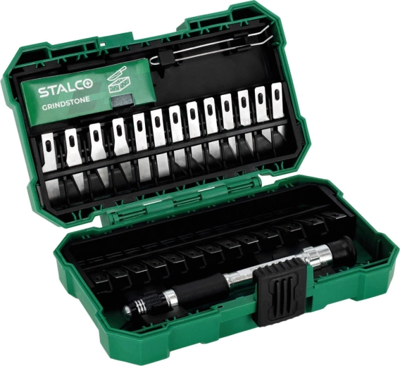 Set skalpelov Stalco, 29-delni