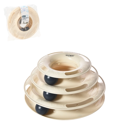 Interaktivni stolp z žogicami za mačke