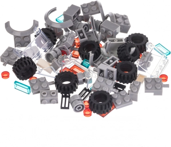 L-W Toys ustvarjalni set za gradnjo avtomobilov – dodatek k gradbenim kompletom