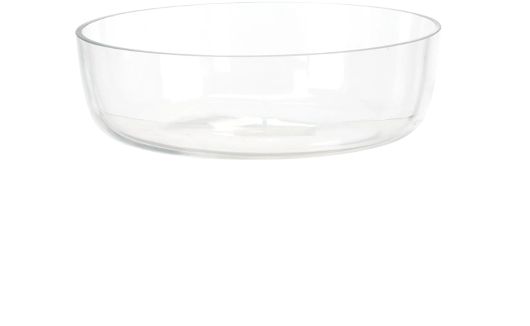 Zaobljena brušena skledska skleda 21,5 cm (set 4 kosov)