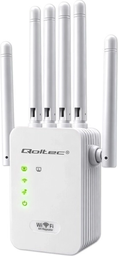 WiFi ojačevalnik signala, repetitor in dostopna točka 300 Mb/s s 6 antenami
