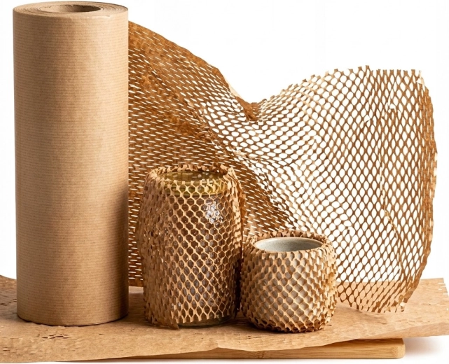 BSTech voščeni embalažni papir kraft 50 cm × 100 m