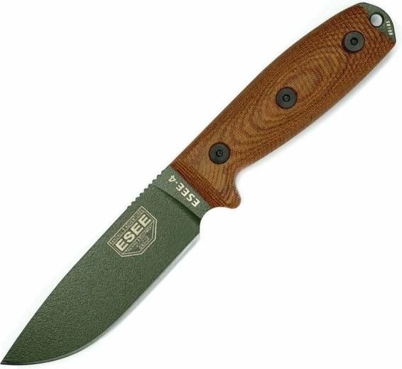 ESEE Model 4 vsestranski outdoor nož s nožnico