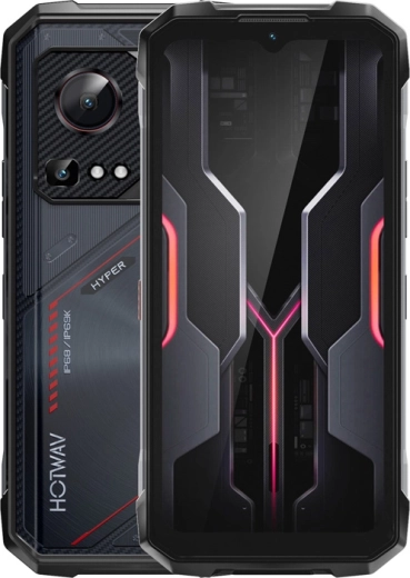 Vzdržljiv 5G pametni telefon HOTWAV Hyper 7S črn