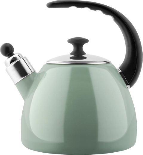 Balbina Enamel Kettle Cone 2.5 L – Sage