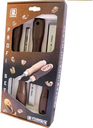 Set ploščatih dlet 4 kosi