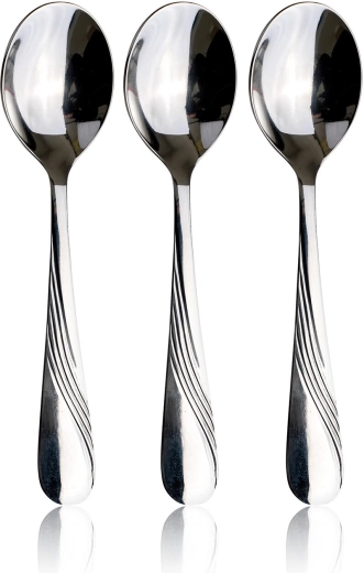 Čajne žličke Celestra iz nerjavečega jekla, komplet 3 kos