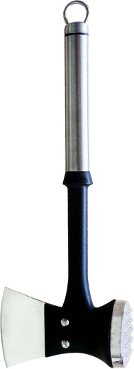 Tolkalica in sekljalnik za meso iz nerjavnega jekla 25 × 10,5 cm