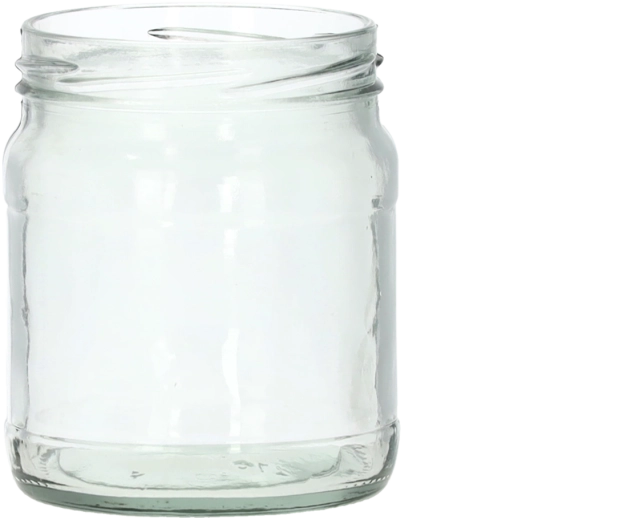 Steklen kozarec za vlaganje 450 ml s 82 mm vratom