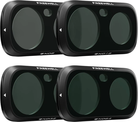 Freewell Standard Day ND Filter Set for Insta360 Luna Ultra (4 pcs)