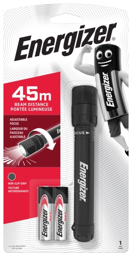 Energizer ročna svetilka X‑Focus LED na 2× AA