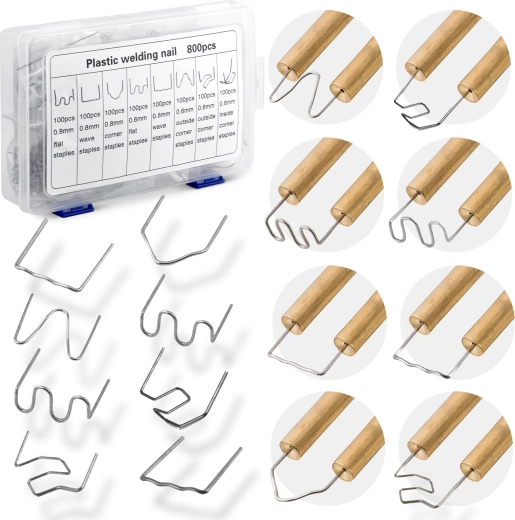 Komplet sponk za varilec plastike 800 kosov Humberg