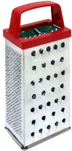 Štiristranski kuhinjski ribežen TORO z ročajem