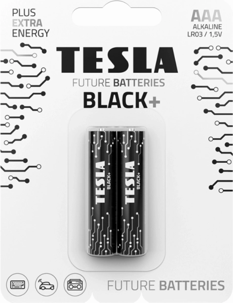 Alkalna baterija Tesla Black+ 1,5 V