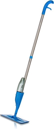 Razpršilni mop z rezervoarjem 350 ml iz mikrovlaken, moder