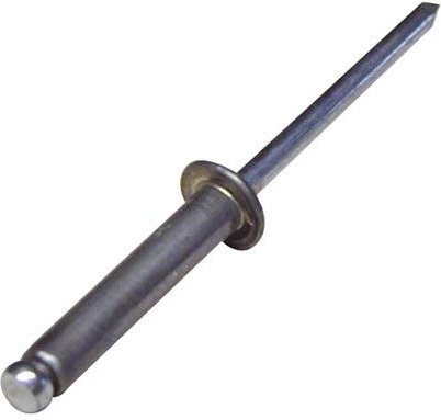 Blind rivet 4.8 × 10 mm steel/steel (50 pcs)