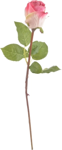 Umetna roža rožnata 51 cm