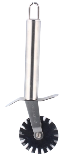 Kolesce za testo iz nerjavečega jekla 16,5 cm