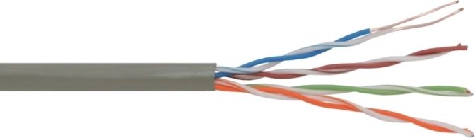 Omrežni kabel UTP Cat.5e CCA 305 m siv