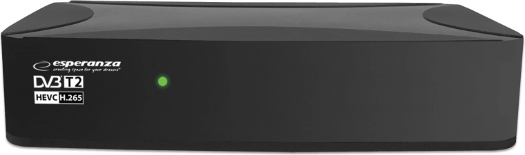 Esperanza digitalni sprejemnik DVB-T2 s H.265/HEVC