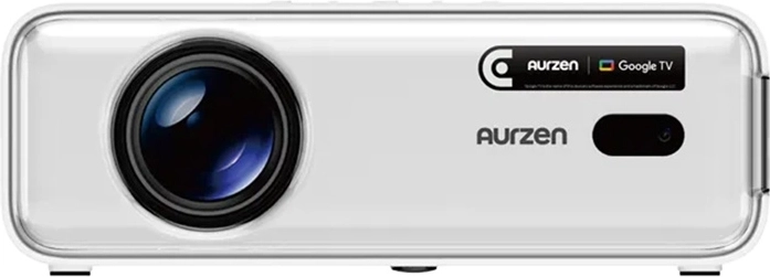 Večpredstavnostni projektor Aurzen Eazze D1G z Google TV