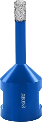 Diamantna krona DM-DRIL M14 6 mm za trdi gres – 1 kos