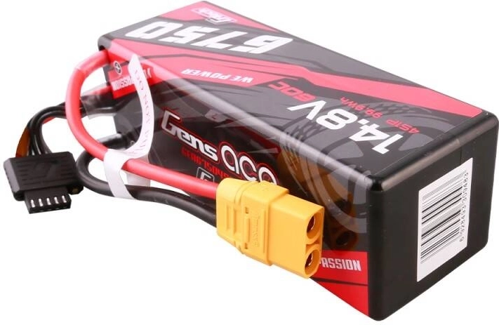 Lipo baterija gens ace g-tech 6750mah 14,8 v 60c 4s z XT90 konektorjem