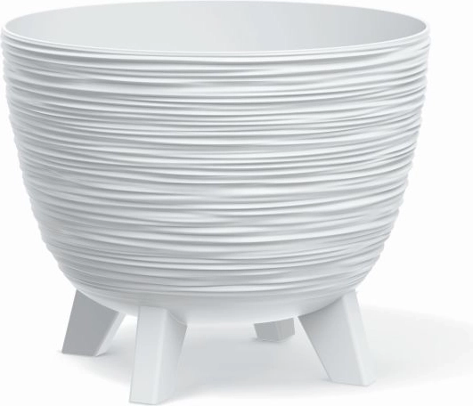 Cvetlični lonec Furu 29 cm bel