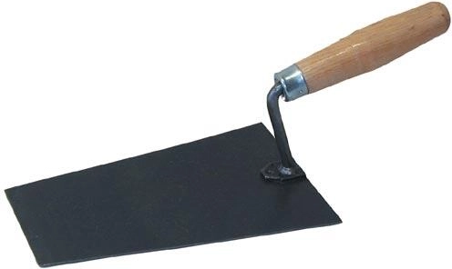 Zidarska jeklena žlica 200 × 140 mm