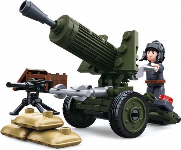 Sluban WWII M38-B0678A 4v1 Protitankovski top