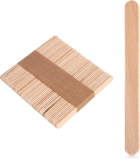 Lesene palčke za lučke 50 kos