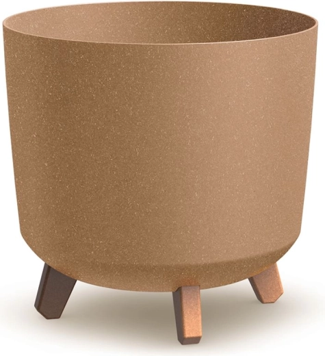 Cvetlični lonec Gracia Tubus Eco Wood naturo, premer 29,8 cm
